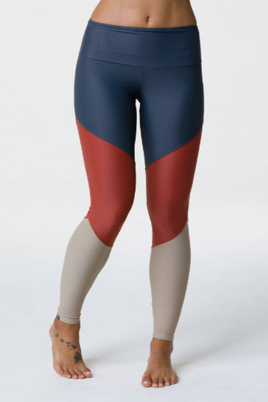 Image Title Onzie High Rise Track Legging - Copper